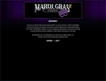 Tablet Screenshot of mardigras2.com